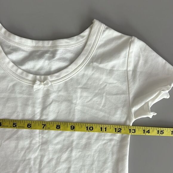 New Rumored Fitted White Cropped T-shirt Size XS - Picture 2 of 4